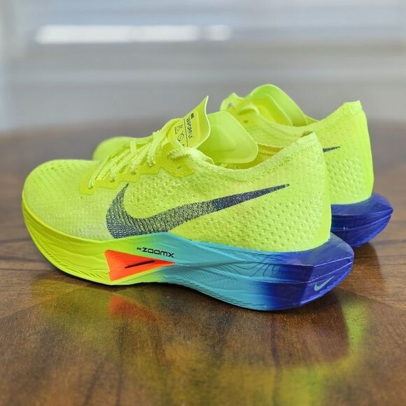 Nike ZoomX Vaporfly Next% 3 Fast Pack Volt Black Blue New DV4129-700 Women's 9 - Picture 4 of 16